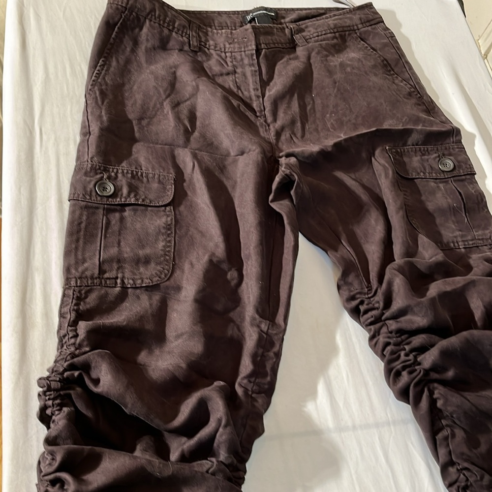 INC International Concepts Brown Straight Leg Pants